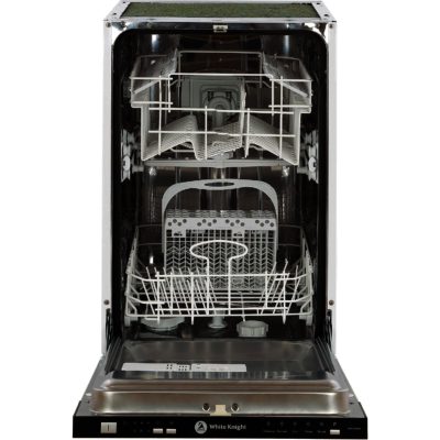 White Knight DW0945IA Fully Integrated 9 Place Slimline Dishwasher in White 2 Year Parts and Labour Guarantee